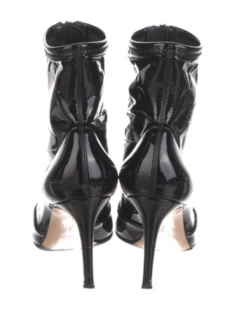 Gianvito Rossi Patent Leather Sock Boots