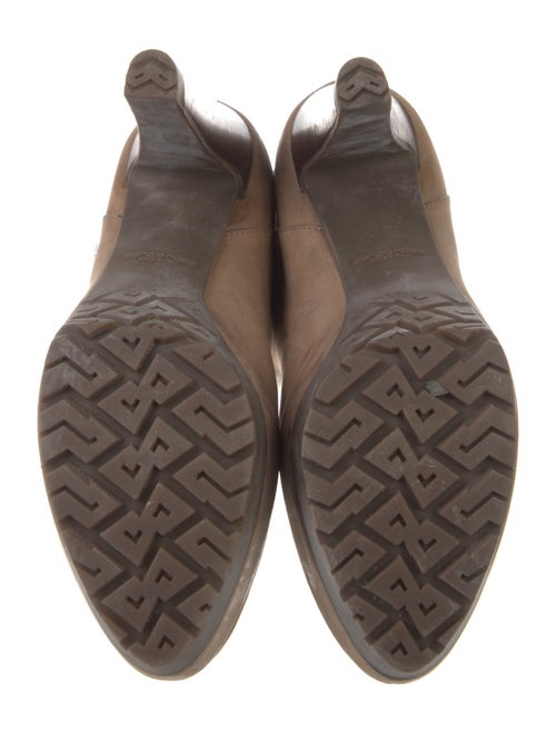 Sergio Rossi Leather Leather Trim Embellishment Boots