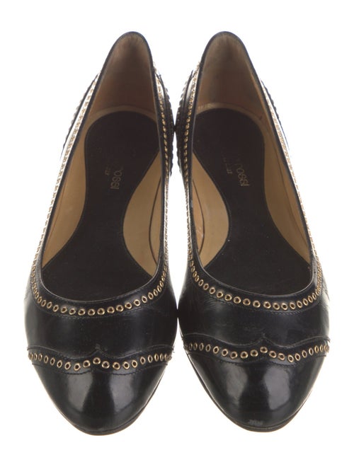 Sergio Rossi Leather Flats