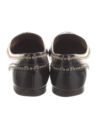 Sergio Rossi Leather Flats