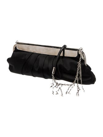 Sergio Rossi Satin Evening Bag