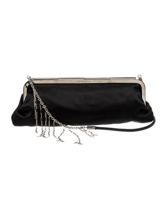 Sergio Rossi Satin Evening Bag