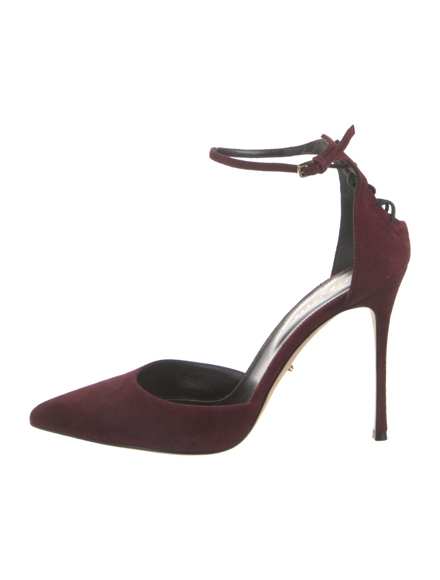 Sergio Rossi Suede D'Orsay Pumps
