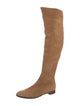 Sergio Rossi Suede Riding Boots