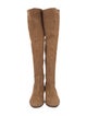 Sergio Rossi Suede Riding Boots