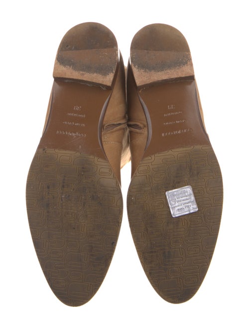 Sergio Rossi Suede Riding Boots