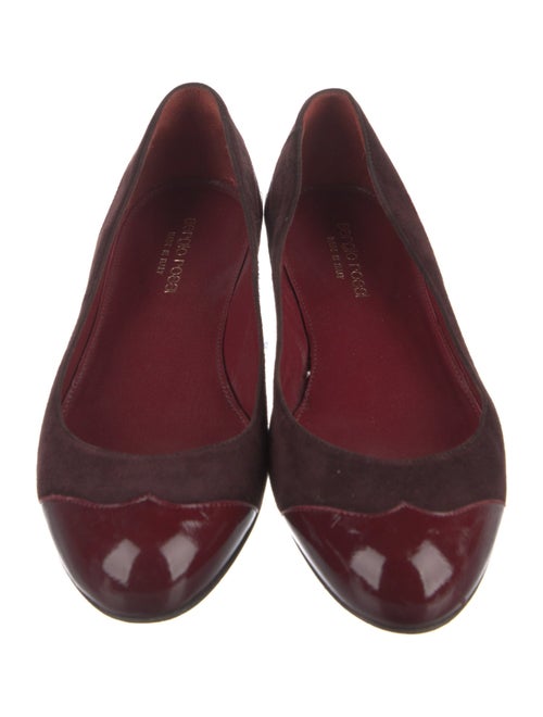 Sergio Rossi Suede Flats