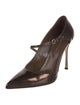 Sergio Rossi Leather D'Orsay Pumps