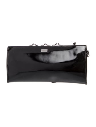 Sergio Rossi Patent Leather Clutch