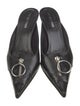 Sergio Rossi Leather Mules