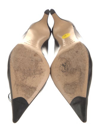 Sergio Rossi Leather Mules