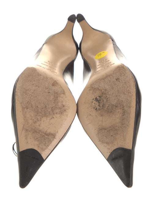 Sergio Rossi Leather Mules