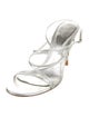 Sergio Rossi Leather Slingback Sandals