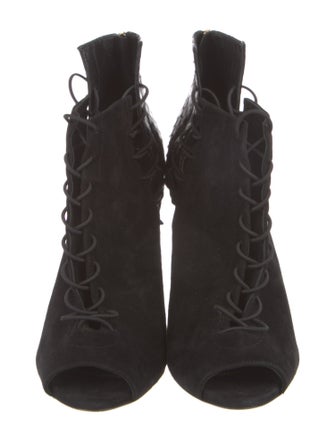 Sergio Rossi Suede Gladiator Sandals