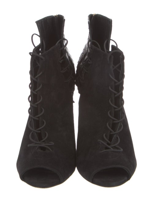 Sergio Rossi Suede Gladiator Sandals