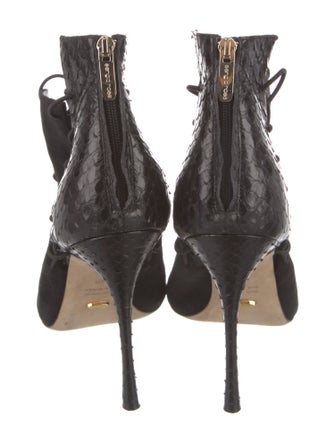 Sergio Rossi Suede Gladiator Sandals