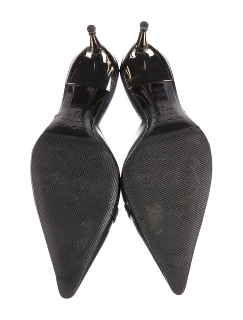 Sergio Rossi Leather Mules