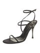 Sergio Rossi Satin Sandals