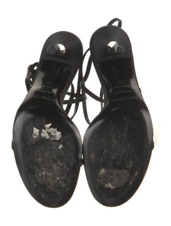 Sergio Rossi Satin Sandals