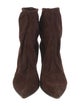 Sergio Rossi Suede Sock Boots