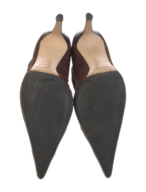 Sergio Rossi Suede Sock Boots