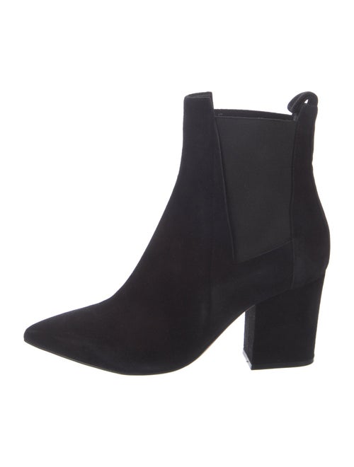 Sergio Rossi Suede Chelsea Boots