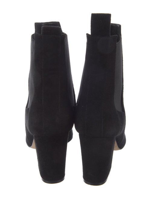 Sergio Rossi Suede Chelsea Boots