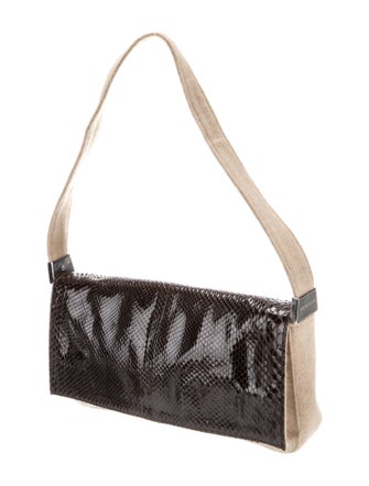 Sergio Rossi Felt Shoulder Bag