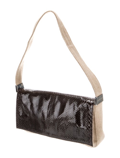 Sergio Rossi Felt Shoulder Bag