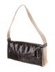 Sergio Rossi Felt Shoulder Bag