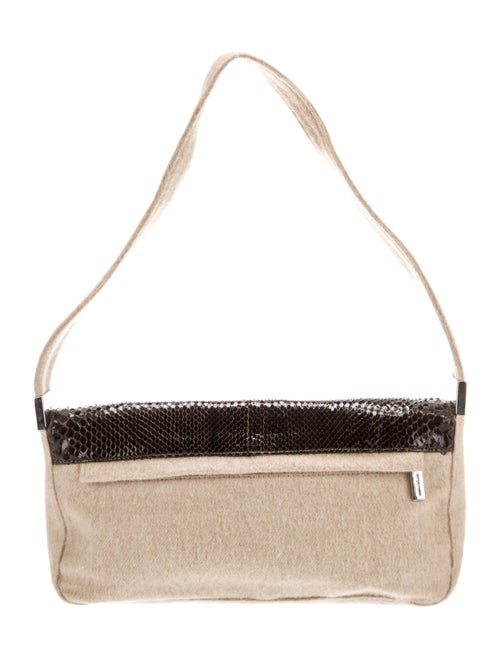Sergio Rossi Felt Shoulder Bag