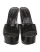 Sergio Rossi Patent Leather Slides