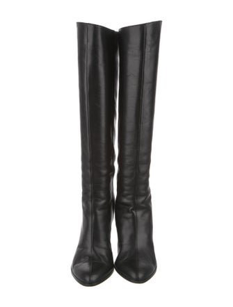 Sergio Rossi Leather Boots