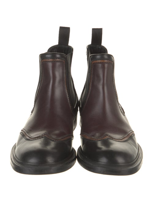Sergio Rossi Leather Chelsea Boots