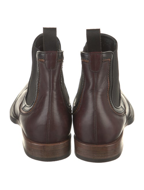 Sergio Rossi Leather Chelsea Boots
