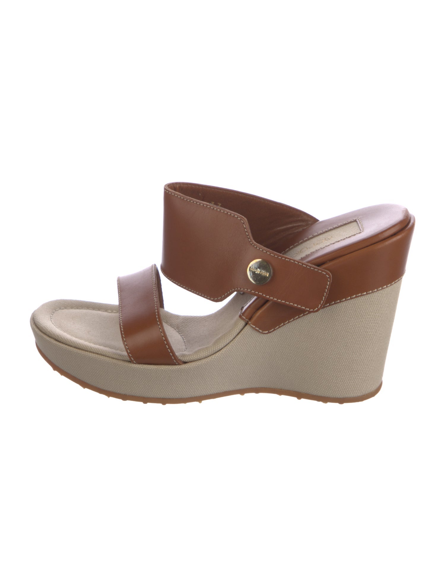 Sergio Rossi Leather Sandals
