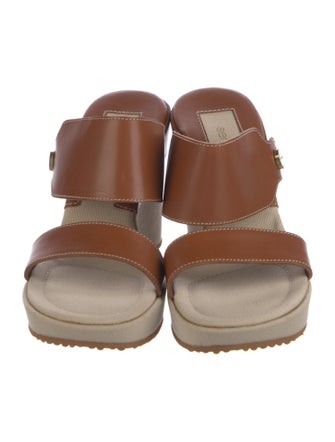 Sergio Rossi Leather Sandals