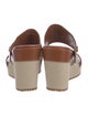 Sergio Rossi Leather Sandals