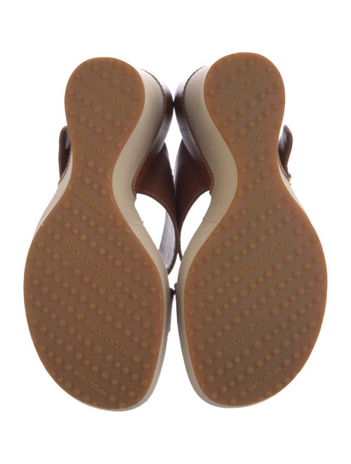 Sergio Rossi Leather Sandals