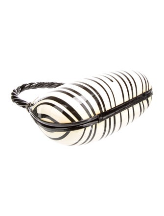 Sergio Rossi Patent Leather Top Handle Bag