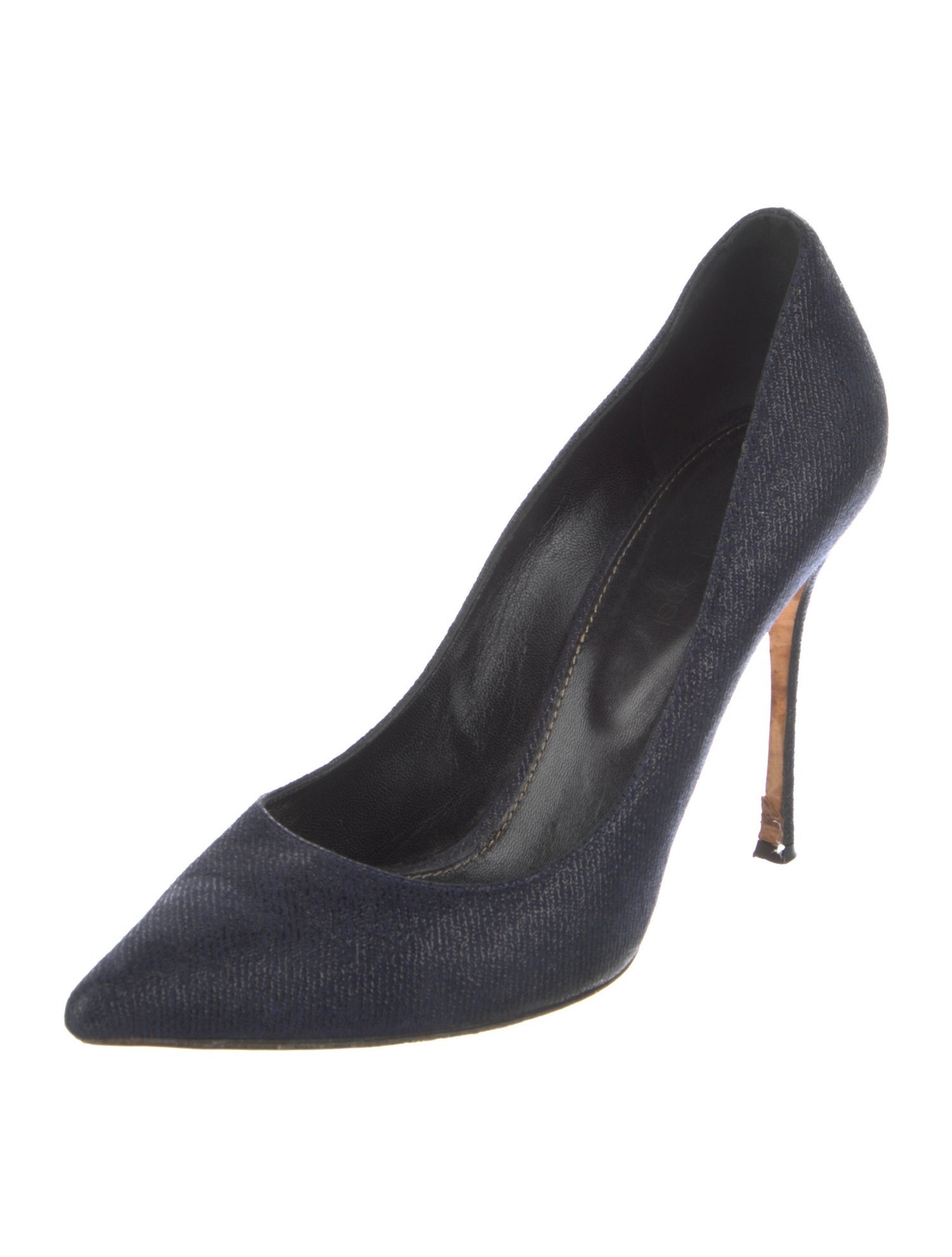 Sergio Rossi Denim Pumps