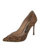 Sergio Rossi Ponyhair Animal Print Pumps