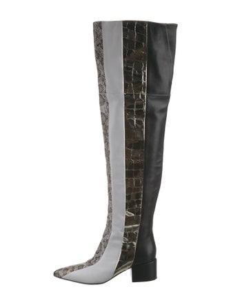 Sergio Rossi Leather Boots