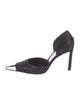 Sergio Rossi Satin D'Orsay Pumps