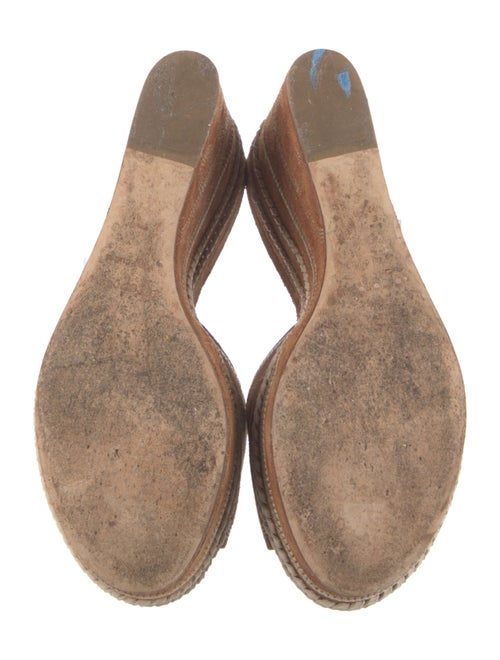 Sergio Rossi Suede Embroidered Accent Slides