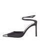 Area x Sergio Rossi Satin Slingback Pumps