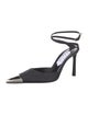Area x Sergio Rossi Satin Slingback Pumps