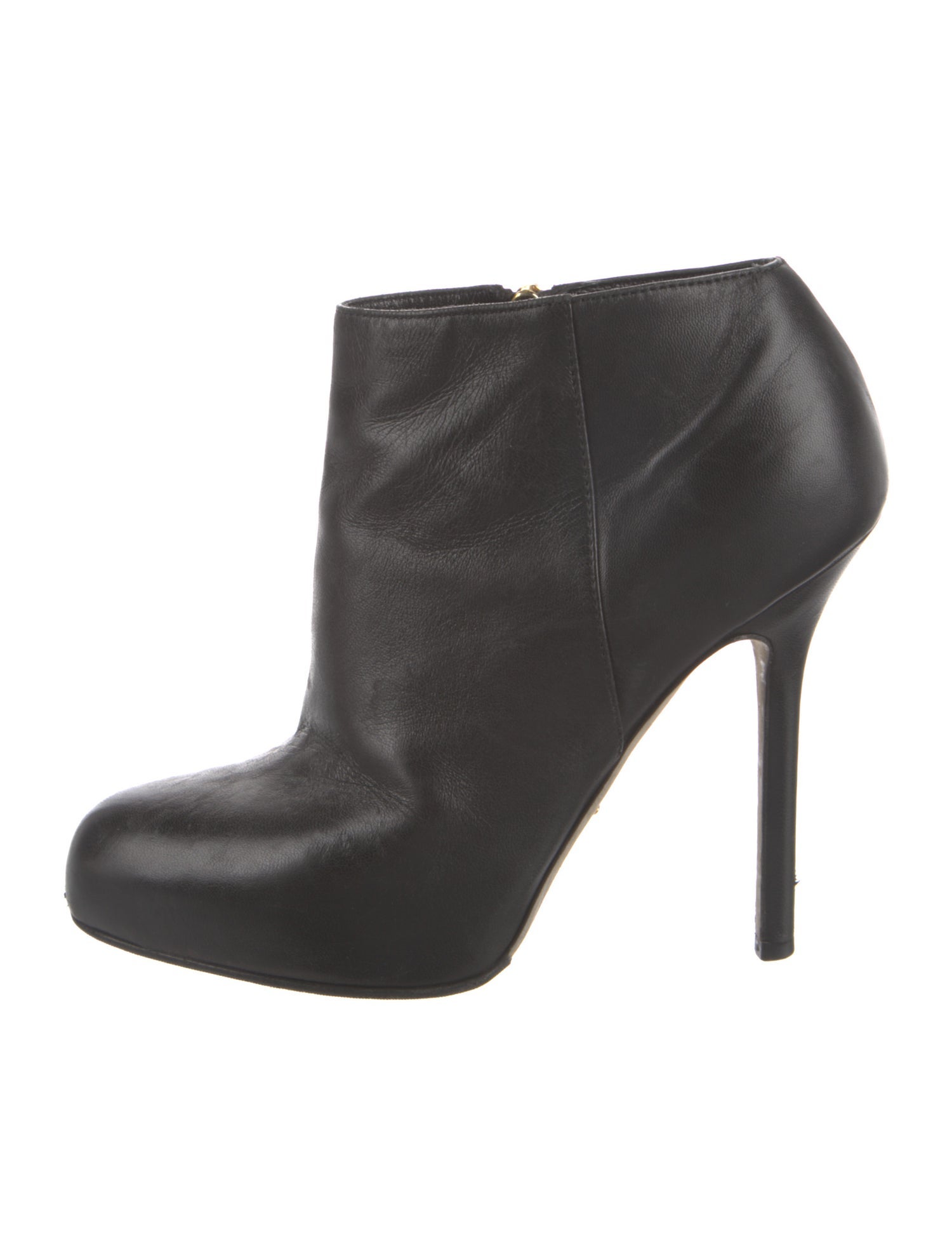 Sergio Rossi Leather Mules