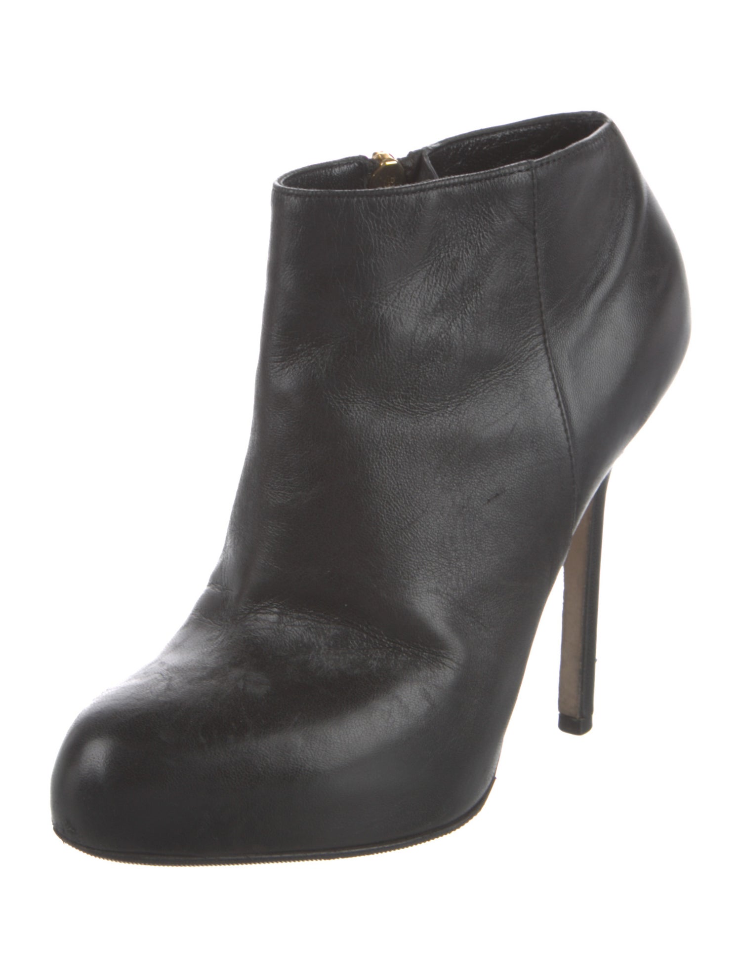 Sergio Rossi Leather Mules