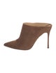 Sergio Rossi Suede Mules